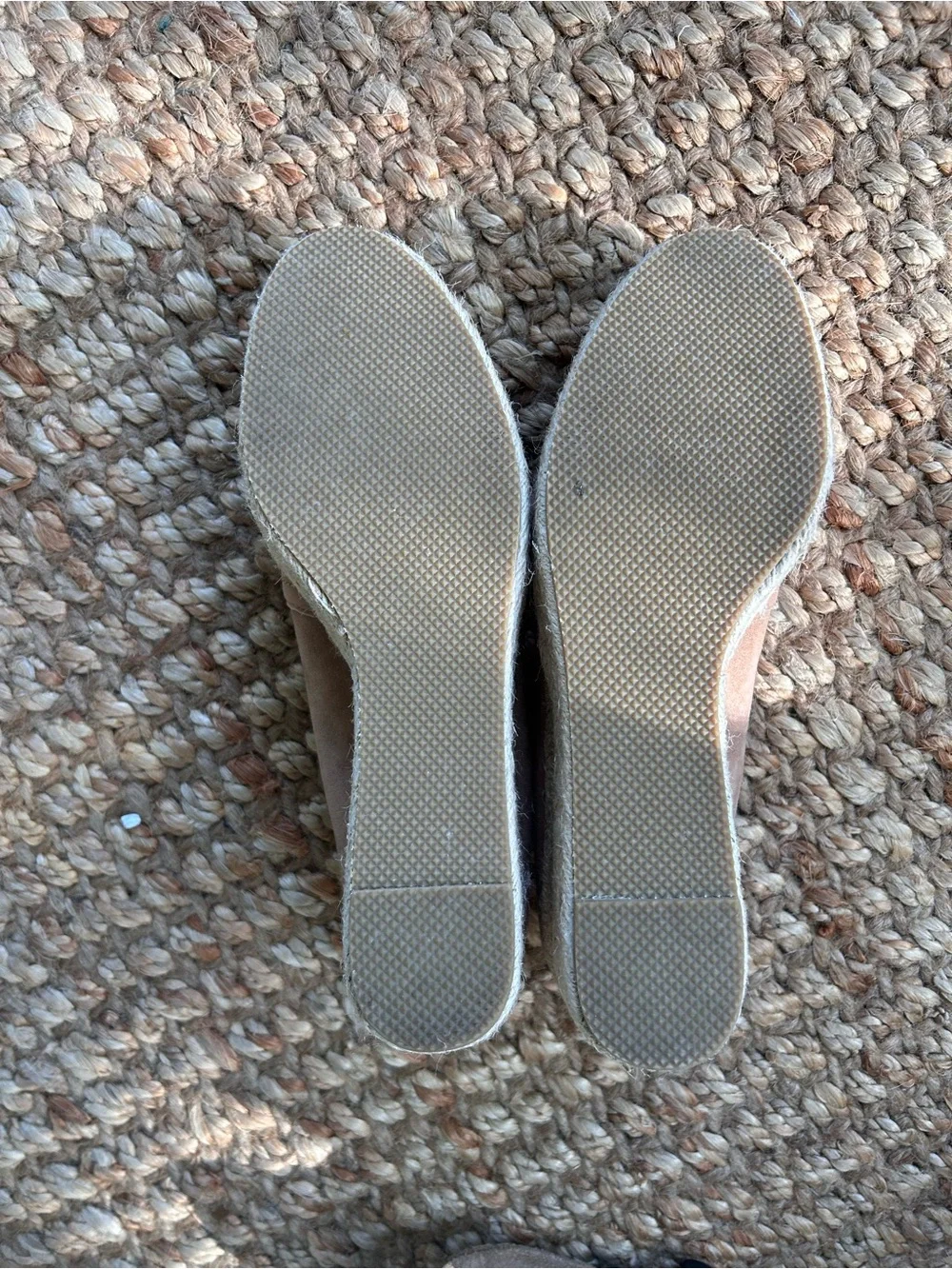bettye muller taupe wedge slip-on